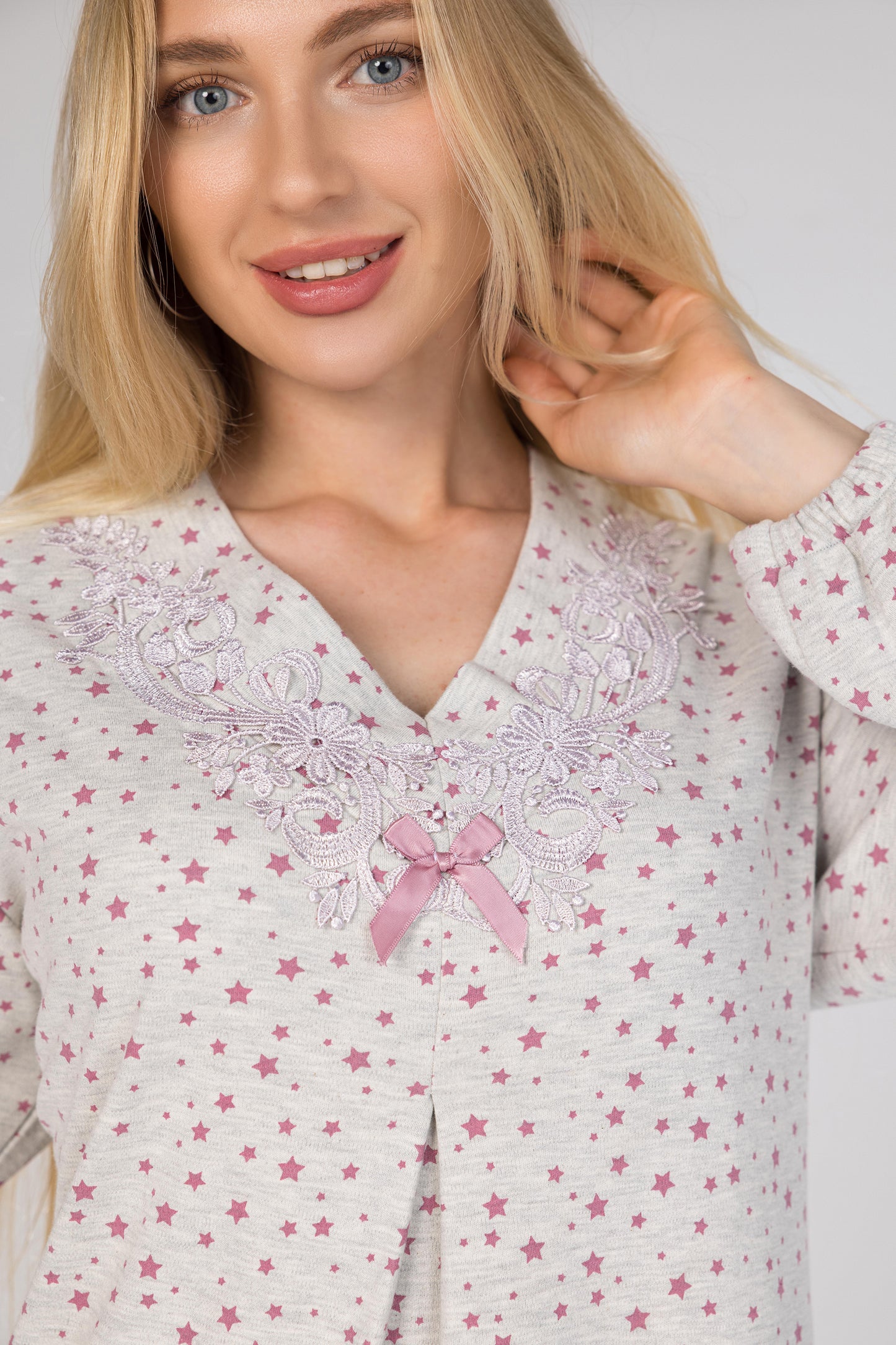 RANDOM STARS GOWN | MODA PLUS | WN26305STARS