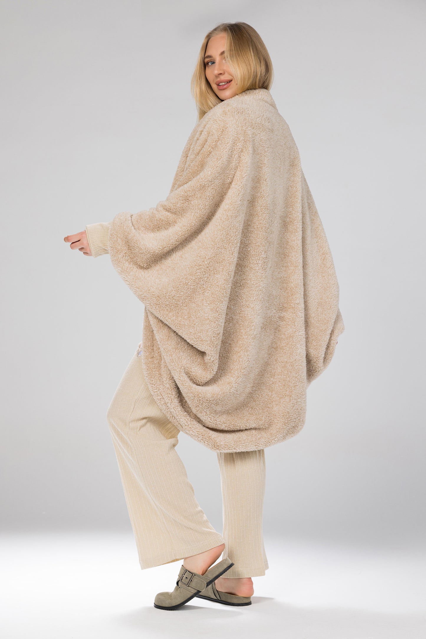 3PC CAPE PJ SET | MODA PLUS | WN26335