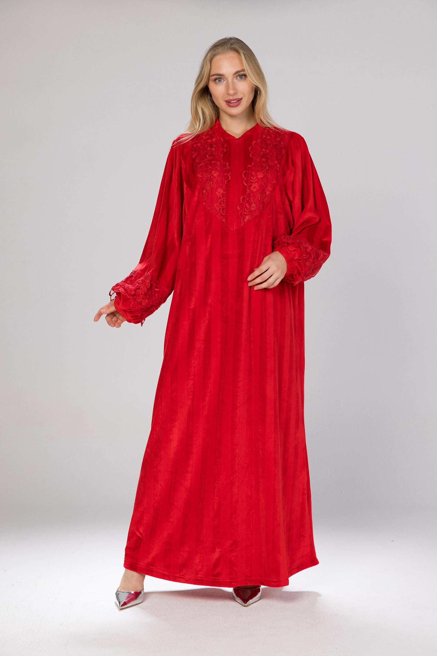 WIDE STRIPES GALABEYA | MODA PLUS | WN26343