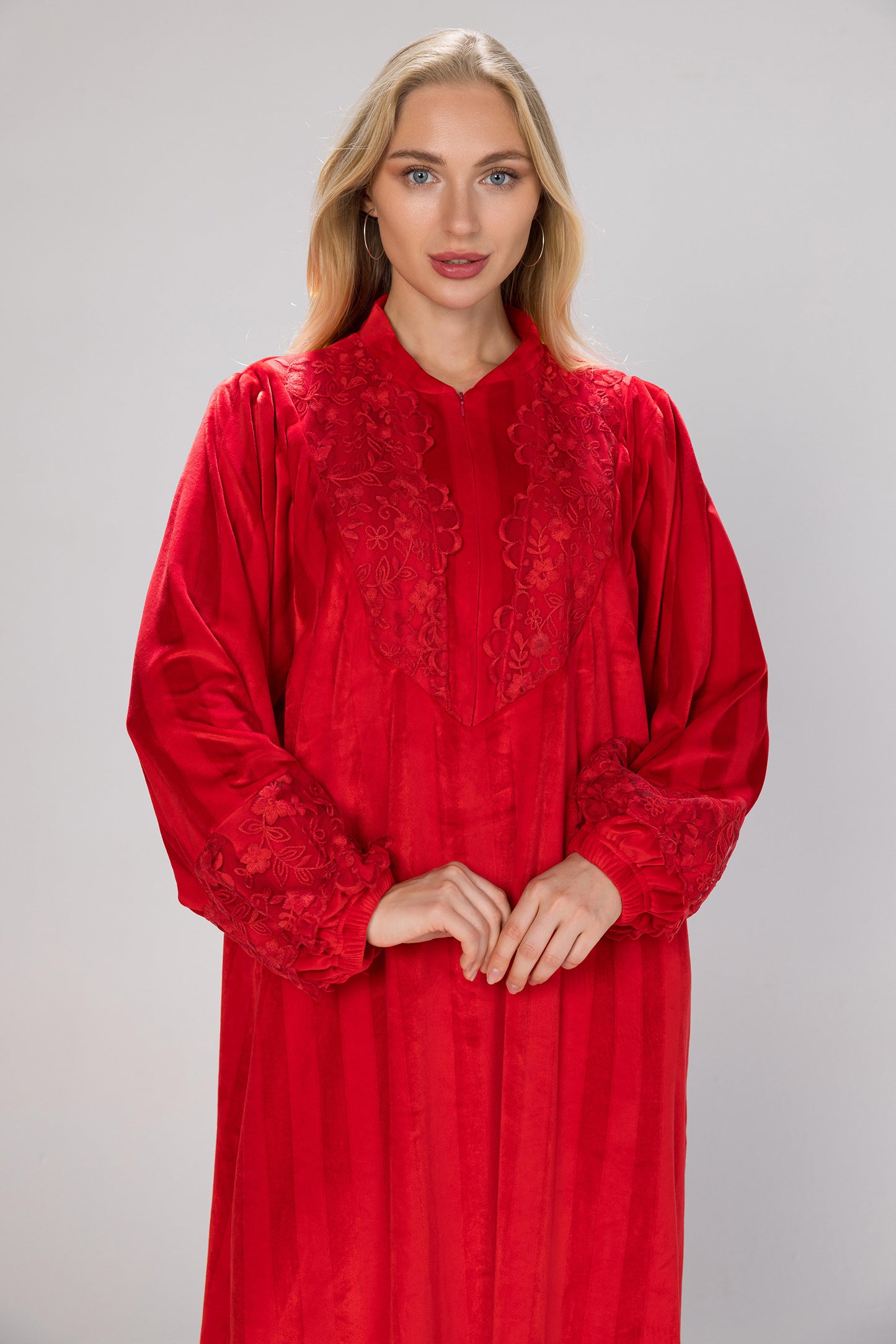 WIDE STRIPES GALABEYA | MODA PLUS | WN26343