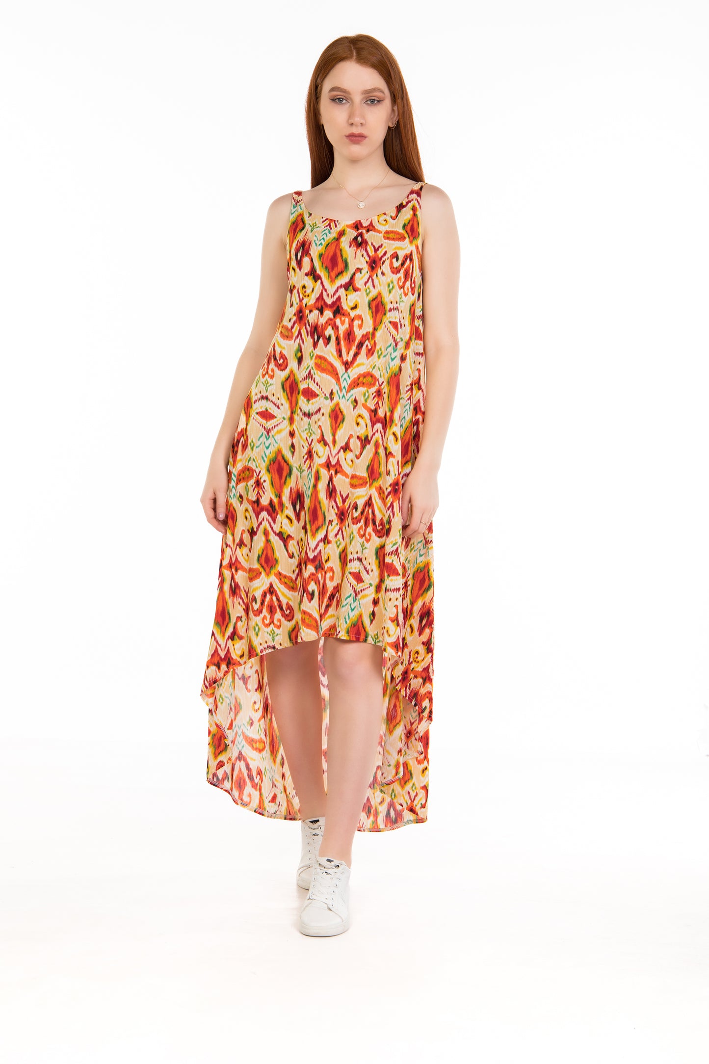 FLORAL TANK DRESS | WEEKEND BY PLUS | SM102