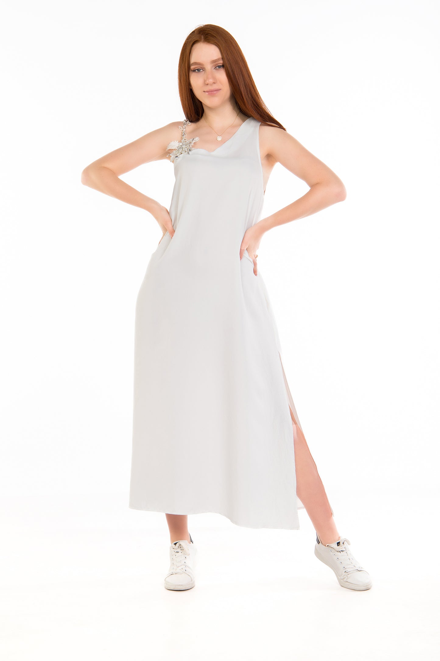 BLING DRESS WHITE | WEEKEND BY PLUS | SM116