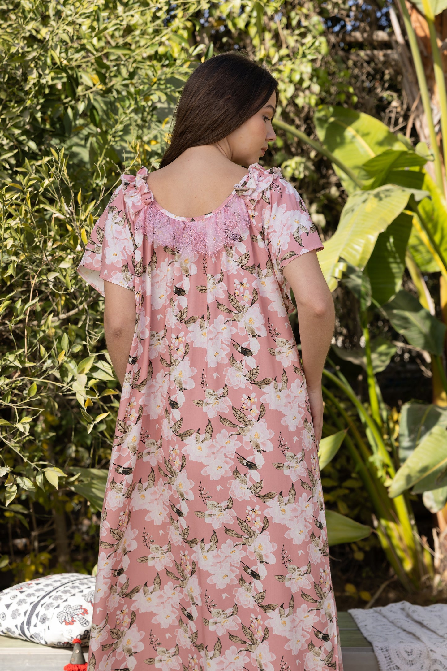 SOFT FLORAL GOWN | MODA PLUS | SM26860