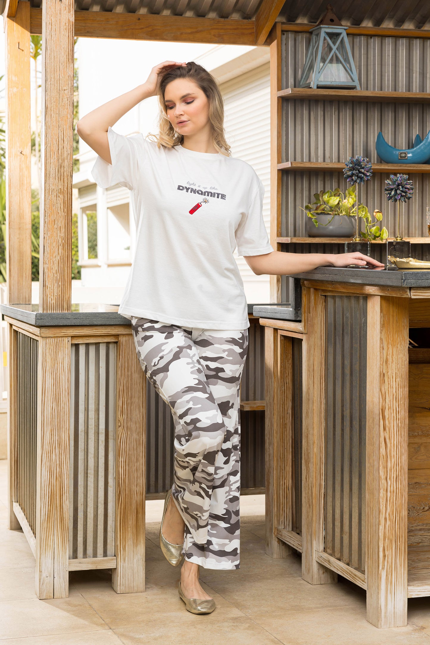 DYNAMITE PAJAMAS | KIKO BY PLUS | SM25704
