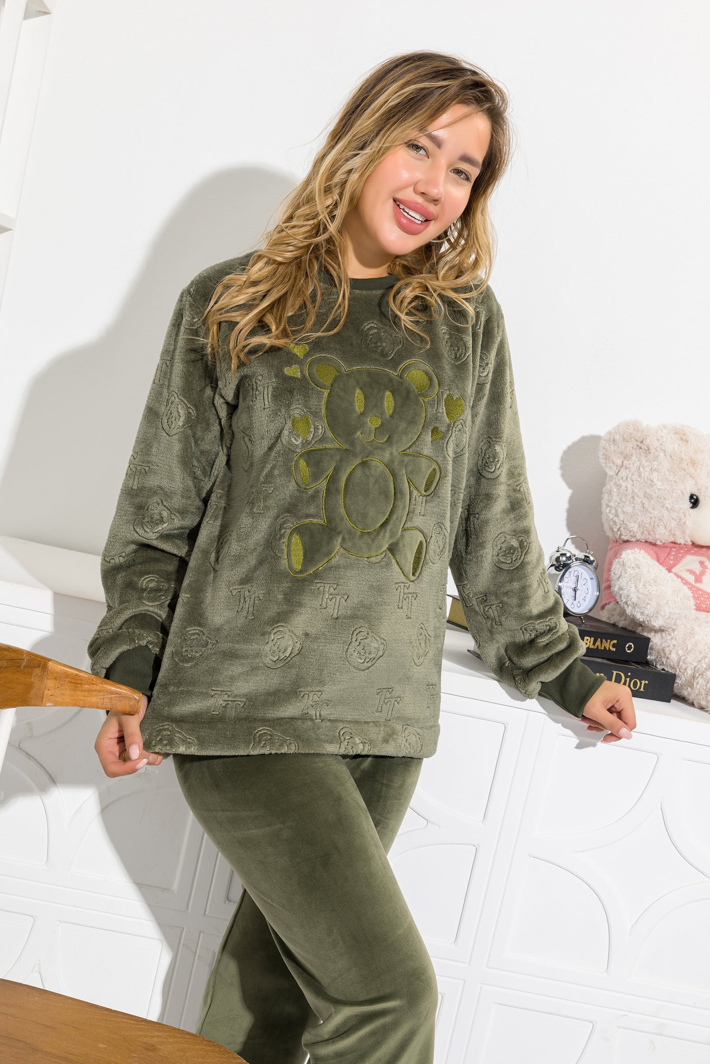 Teddy Time Pajamas | Moda Plus | Home Wear
