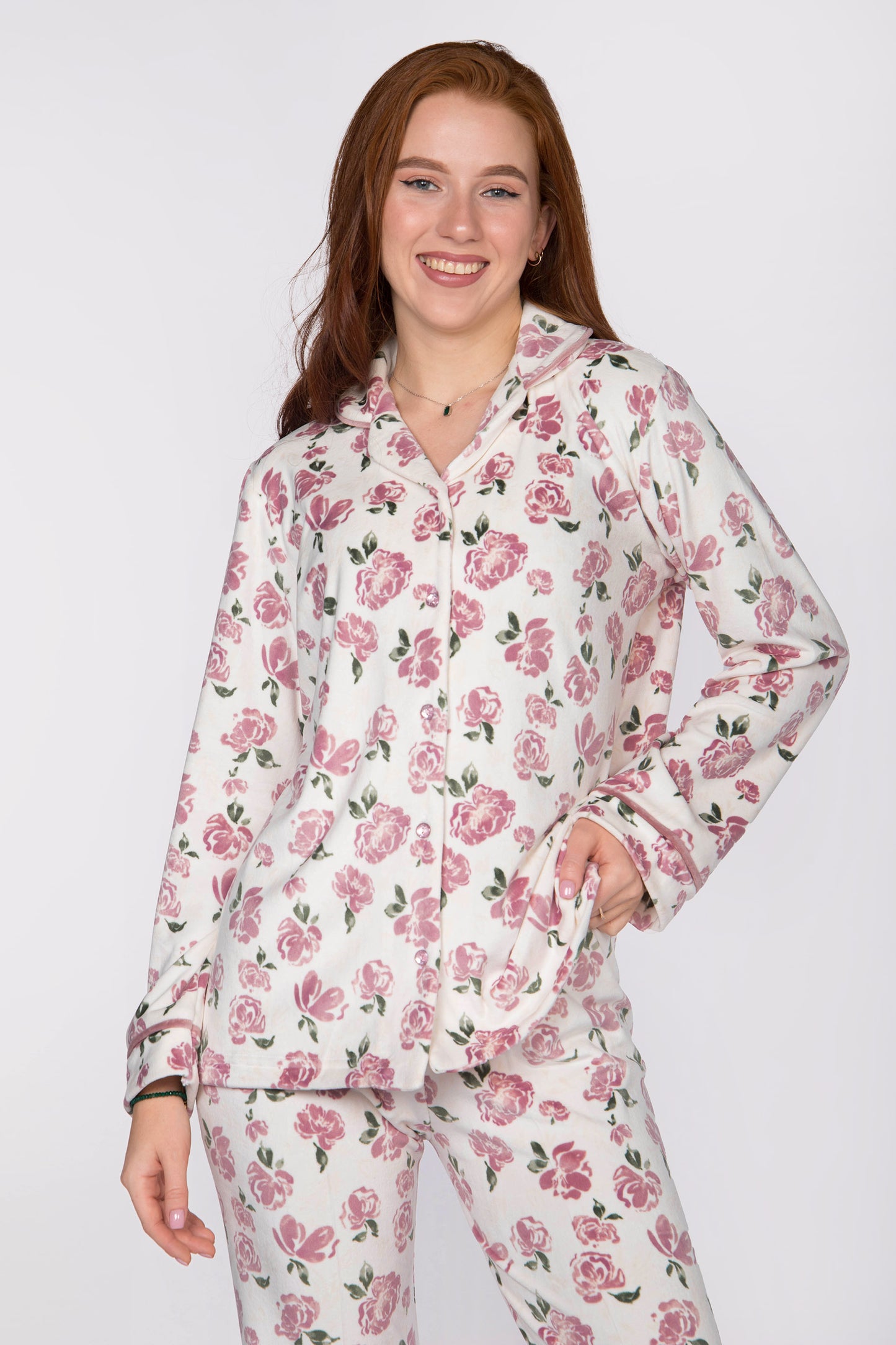 RANDOM FLOWERS CLASSIC PAJAMAS | EASY BY PLUS | WN435
