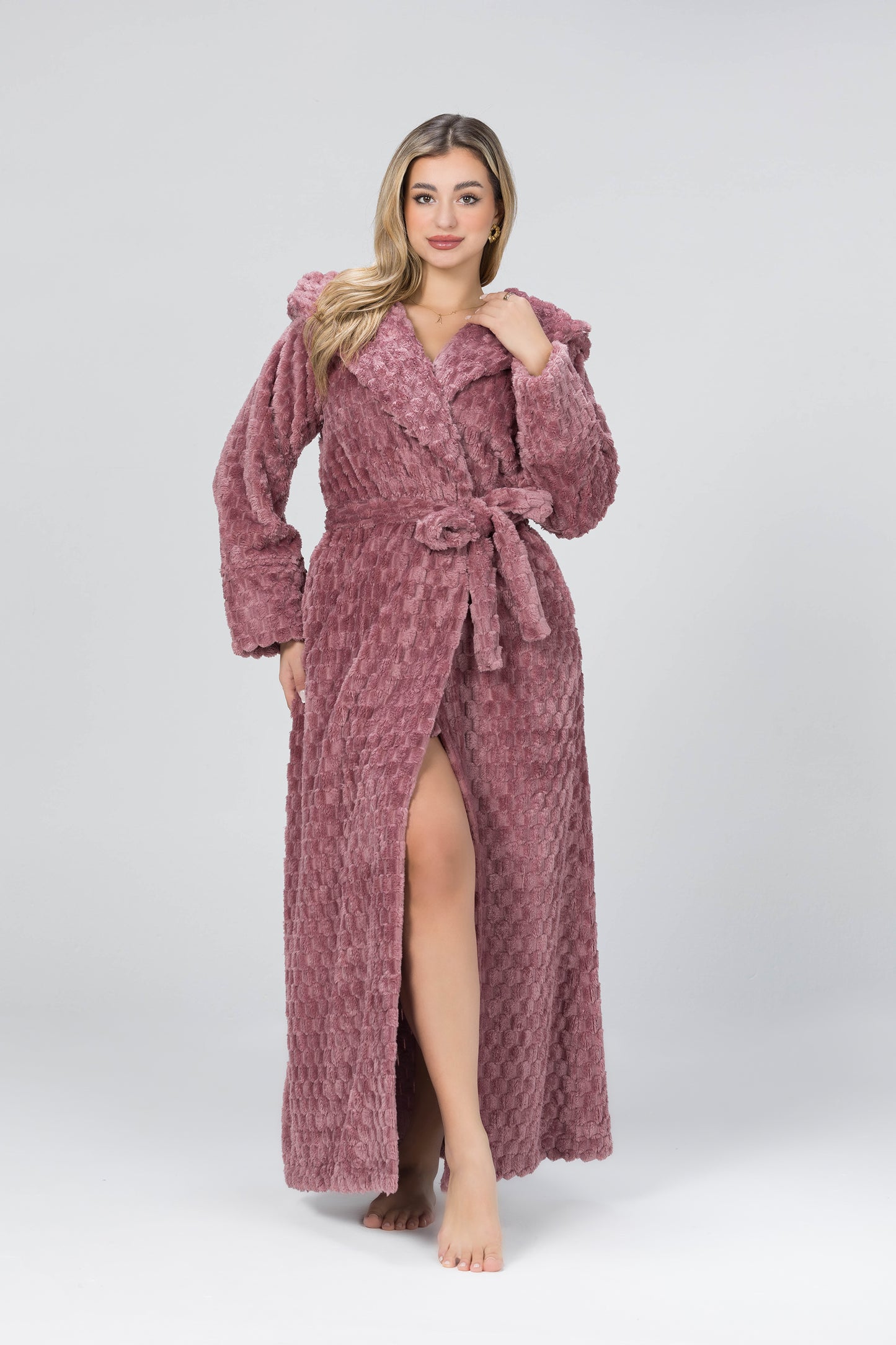 FLEECE ROBE | MODA PLUS | WN26409