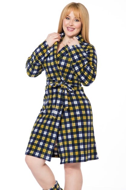 Checker Robe | Moda Plus | Robes
