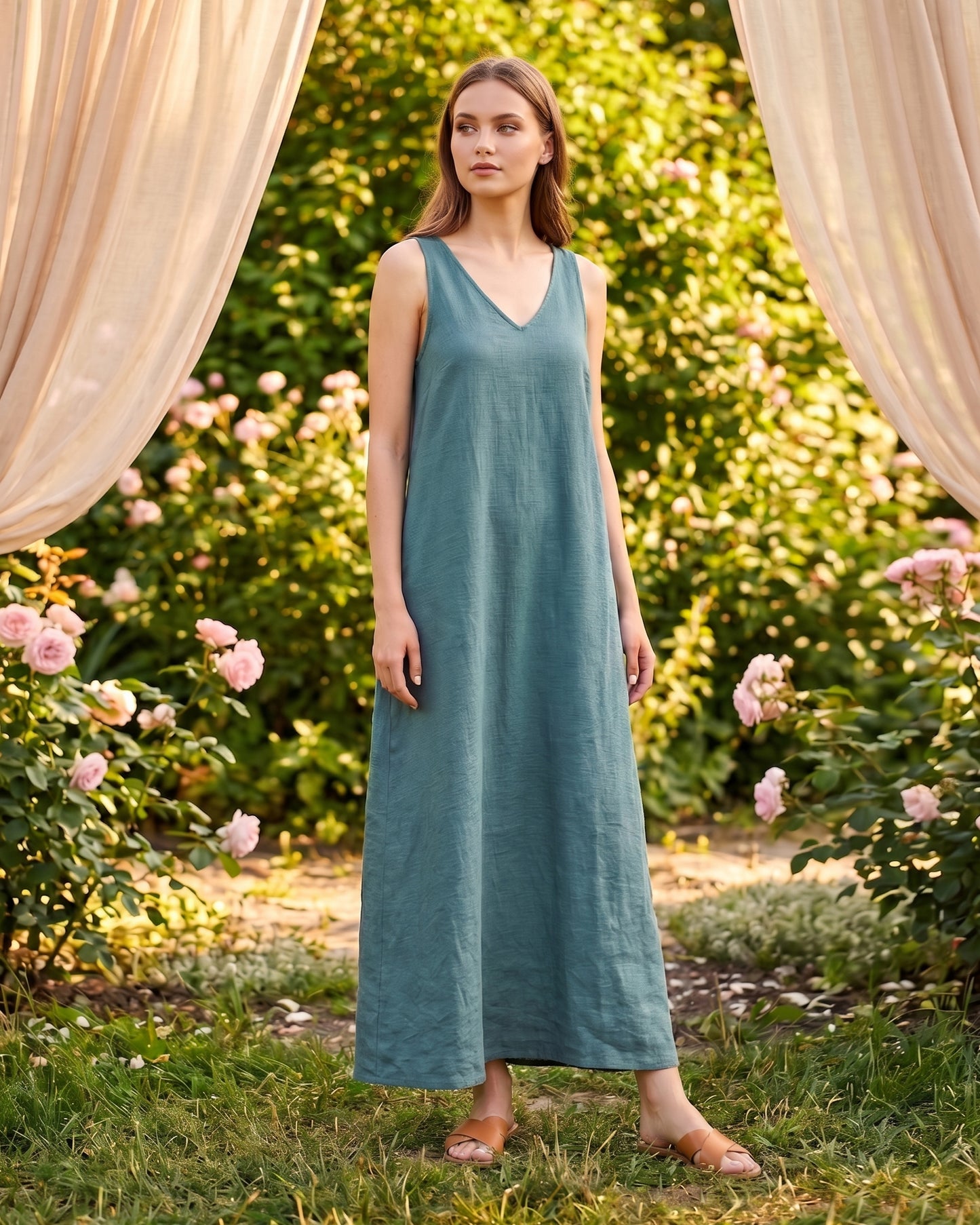 TWO TONED DRESS | JAMILA BY PLUS | SM26921