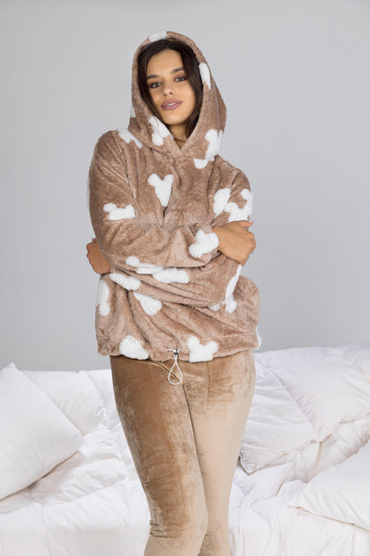 FLUFFY MICKEY PJS | MODA PLUS | WN26251