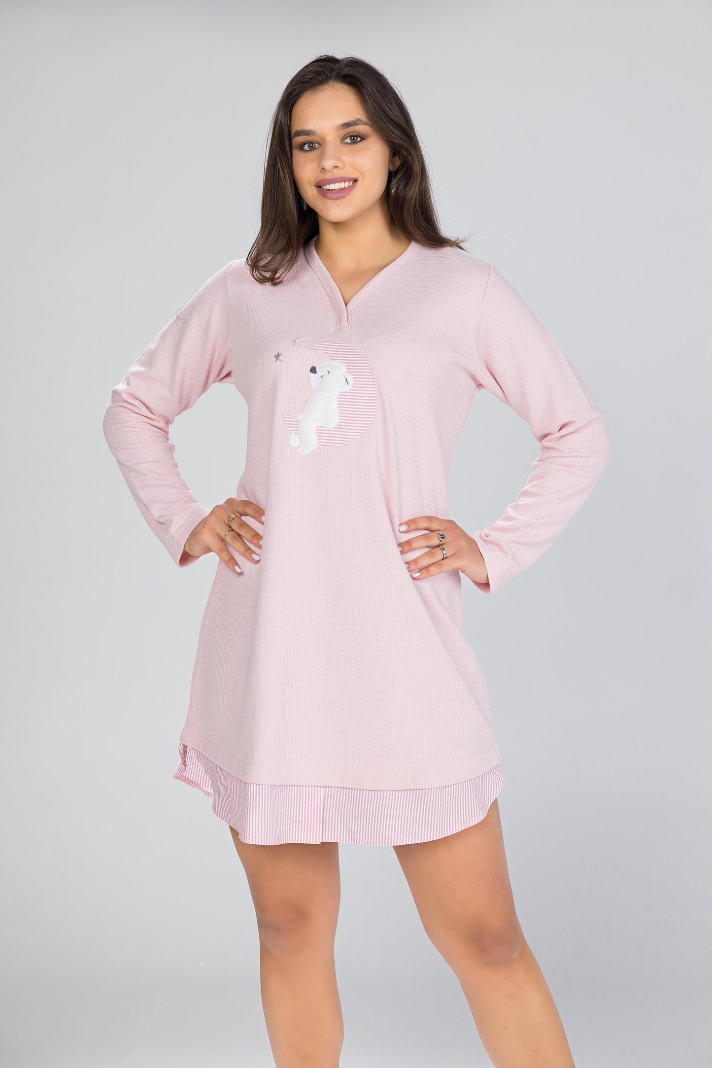 SHIRT DRESS | MODA PLUS | WN26202