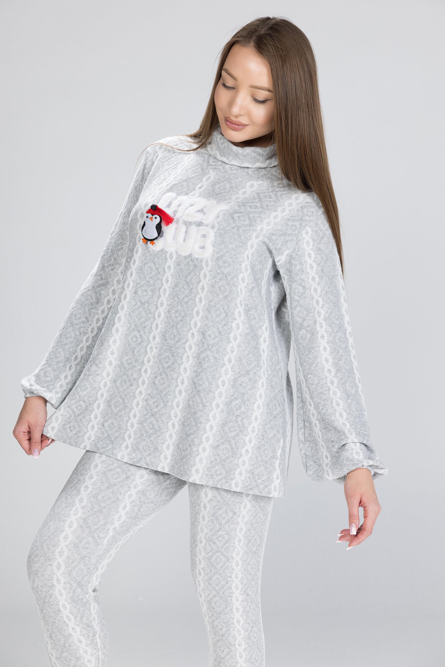 FLUFFY PENGUIN PJS | MODA PLUS | WN26204