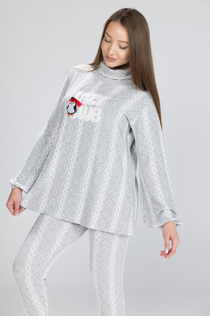 FLUFFY PENGUIN PJS | MODA PLUS | WN26204