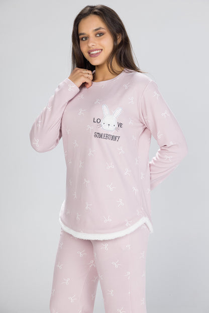 FLUFFY BUNNY PJS | MODA PLUS | WN26222