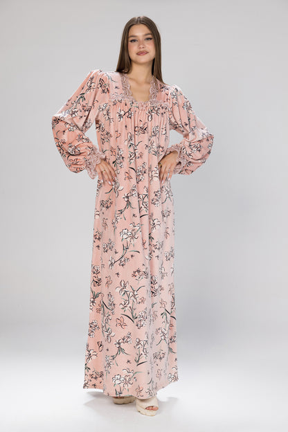 ALL FLOWERS GOWN | MODA PLUS | WN26225