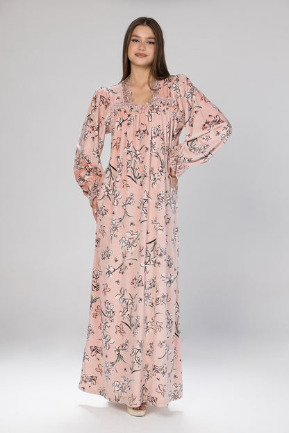 ALL FLOWERS GOWN | MODA PLUS | WN26225