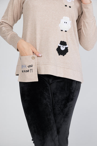 BE MINE PJS | MODA PLUS | WN26231
