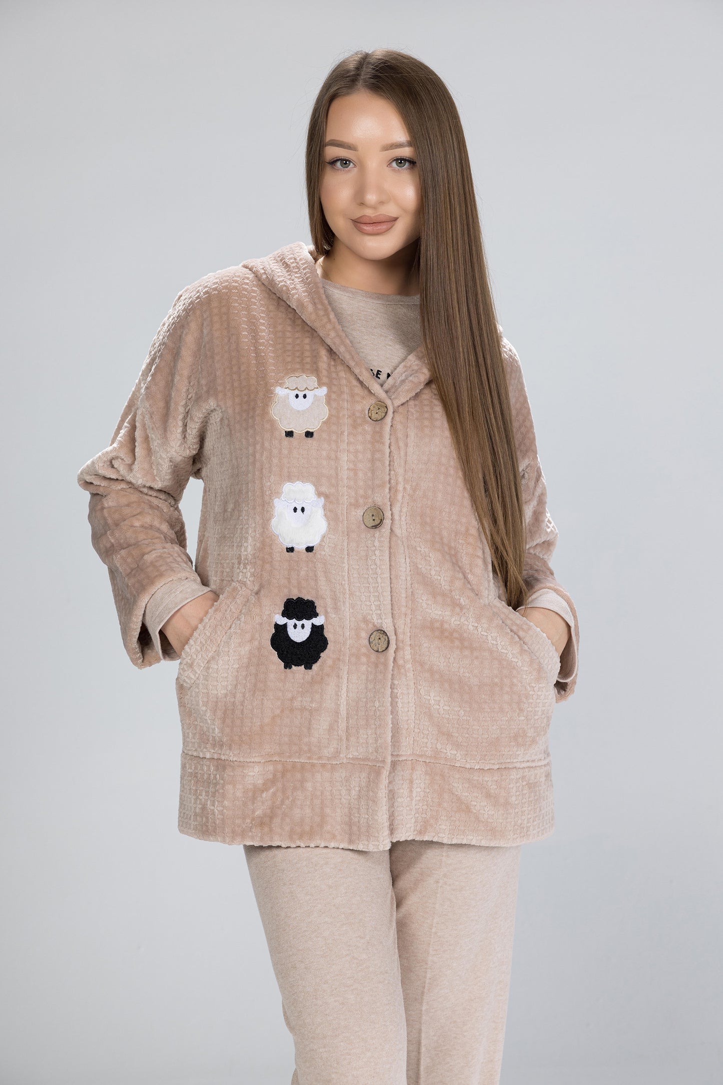 3PC SHEEP PJS | MODA PLUS | WN26232