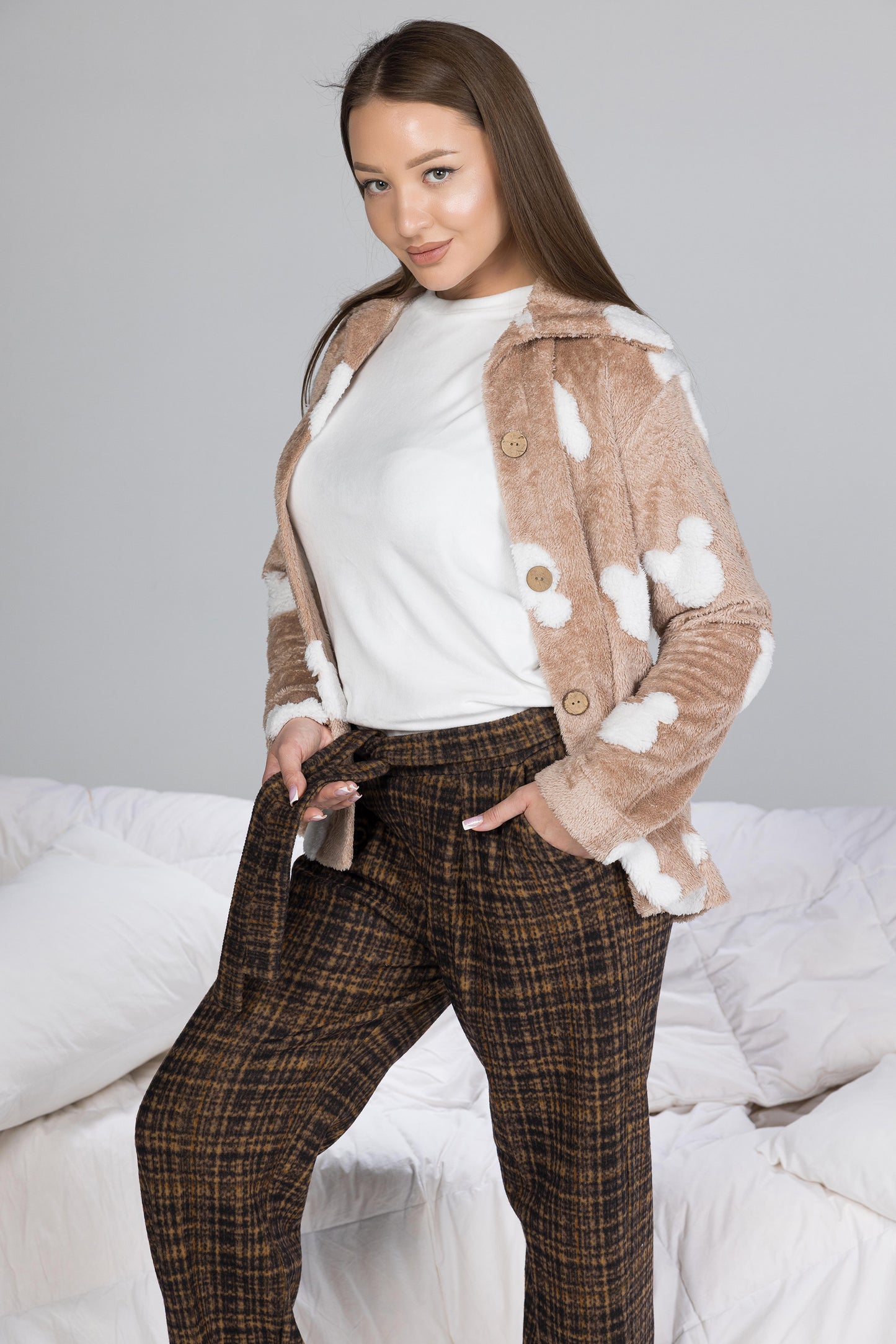 FLUFFY MICKEY 3PC SET | MODA PLUS | WN26250