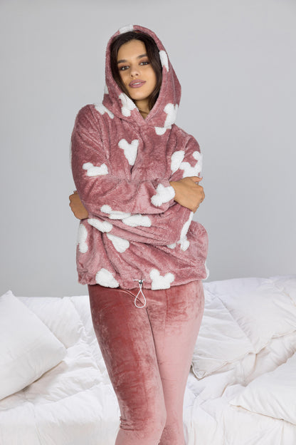 FLUFFY MICKEY PJS | MODA PLUS | WN26251