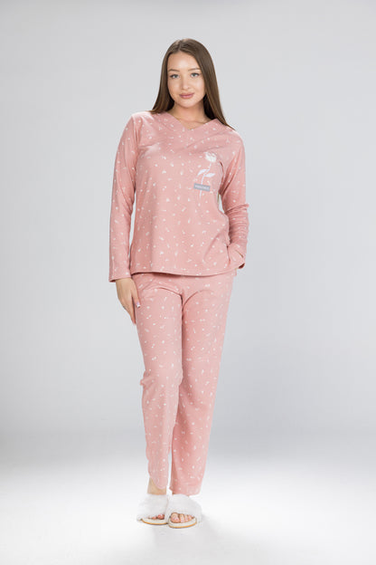 WHITE ROSE PJS | MODA PLUS | WN26309