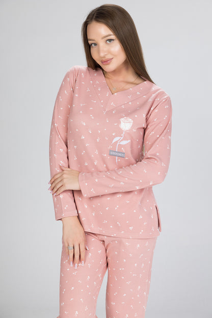 WHITE ROSE PJS | MODA PLUS | WN26309