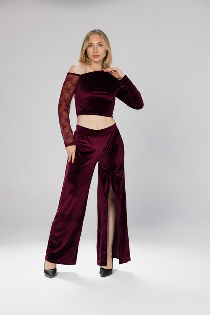 SEXY VELOUR SET | MODA PLUS | WN26322