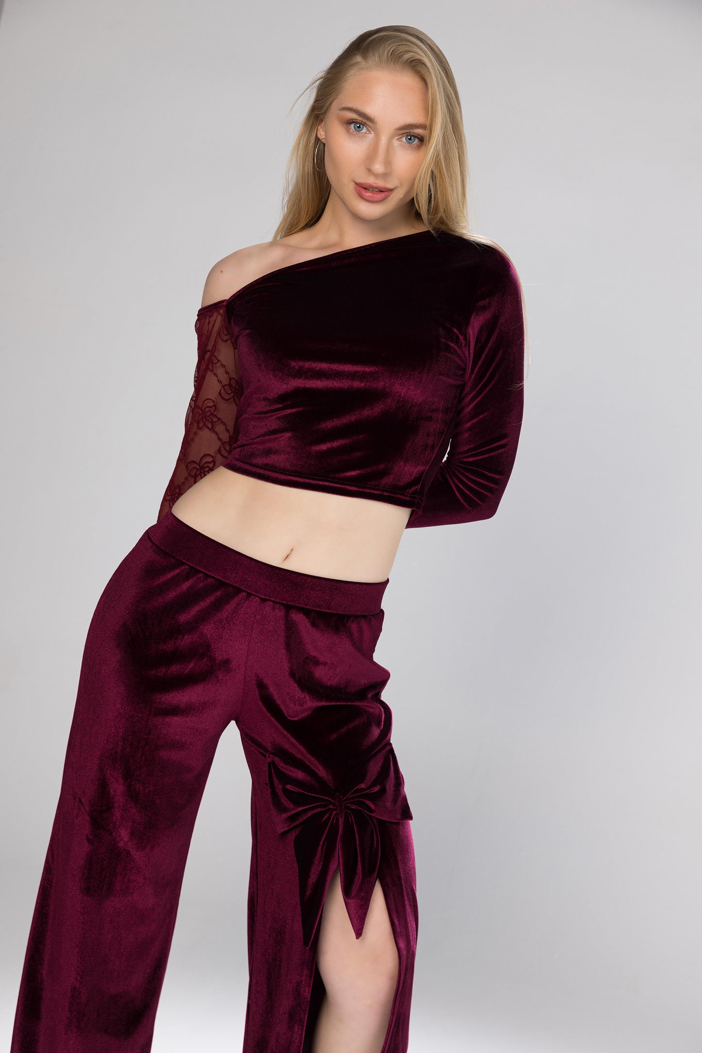 SEXY VELOUR SET | MODA PLUS | WN26322