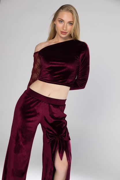 SEXY VELOUR SET | MODA PLUS | WN26322
