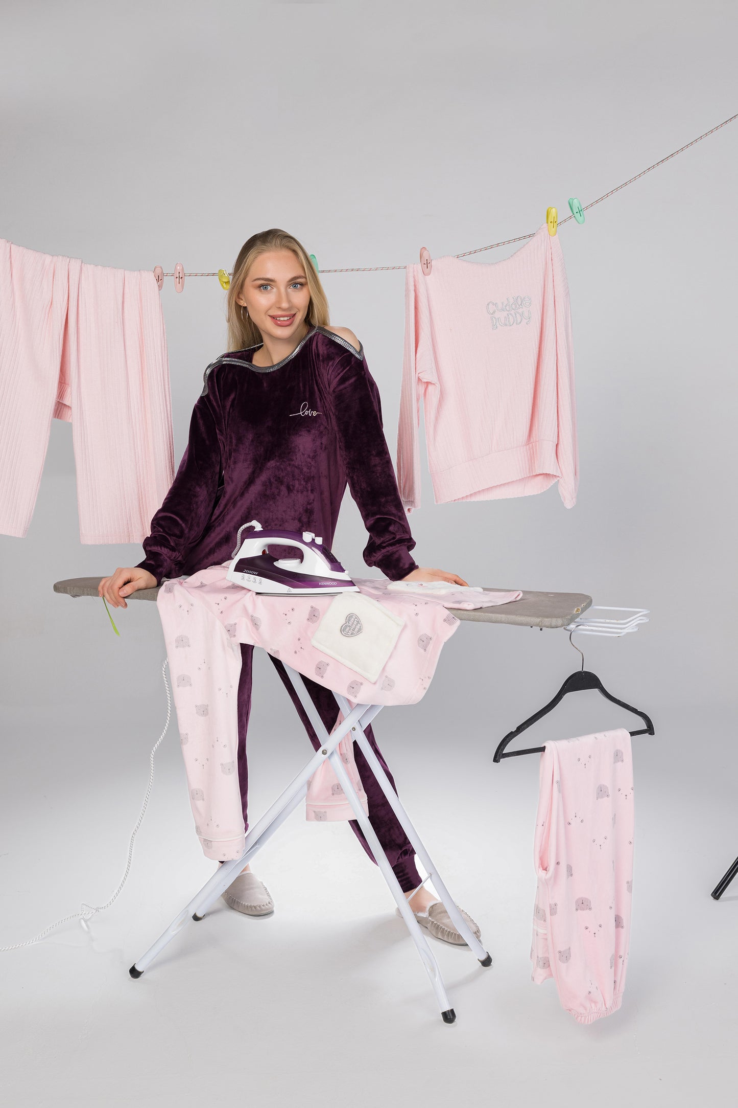 SHOULDER SLITS PJS | MODA PLUS | WN26328