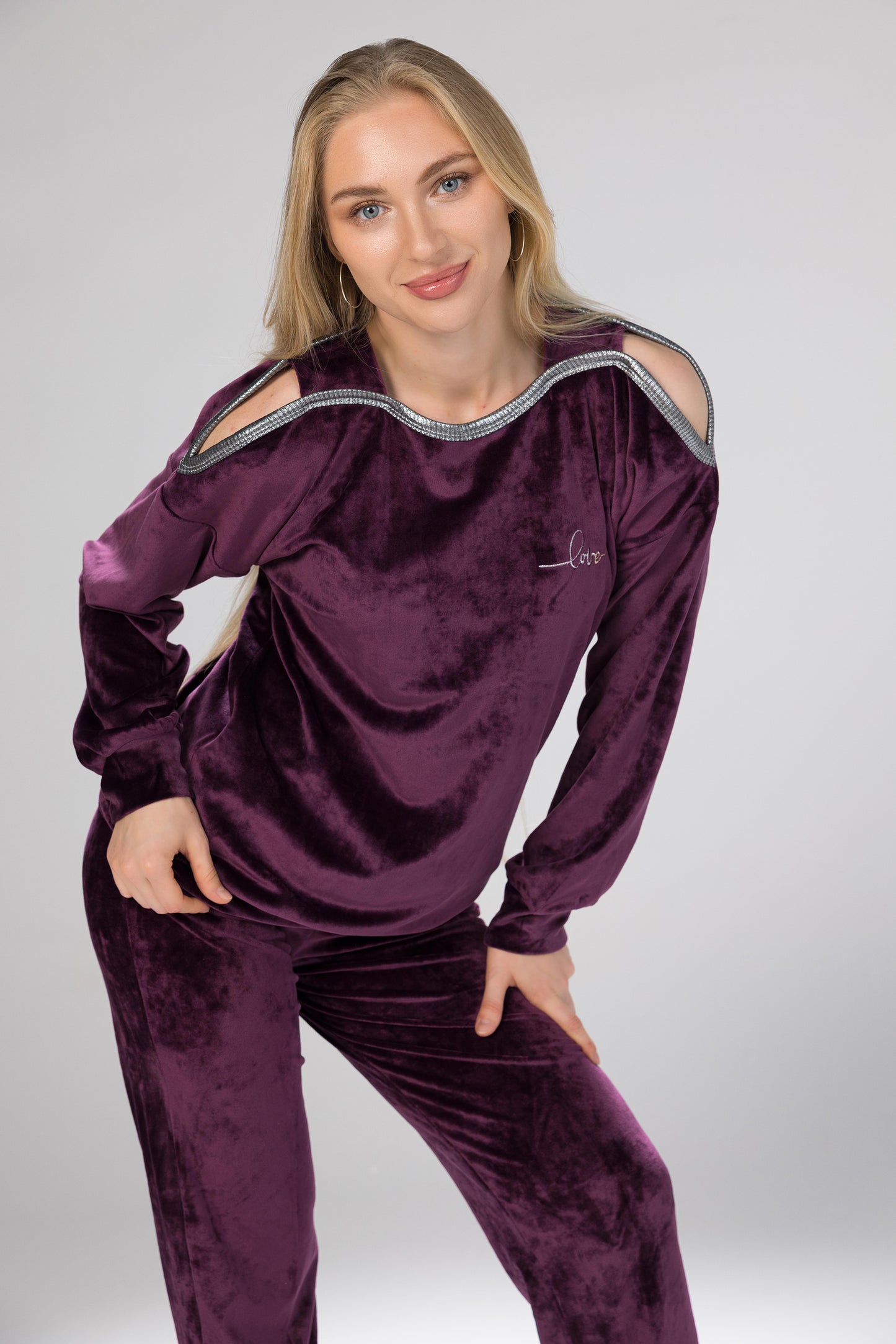 SHOULDER SLITS PJS | MODA PLUS | WN26328