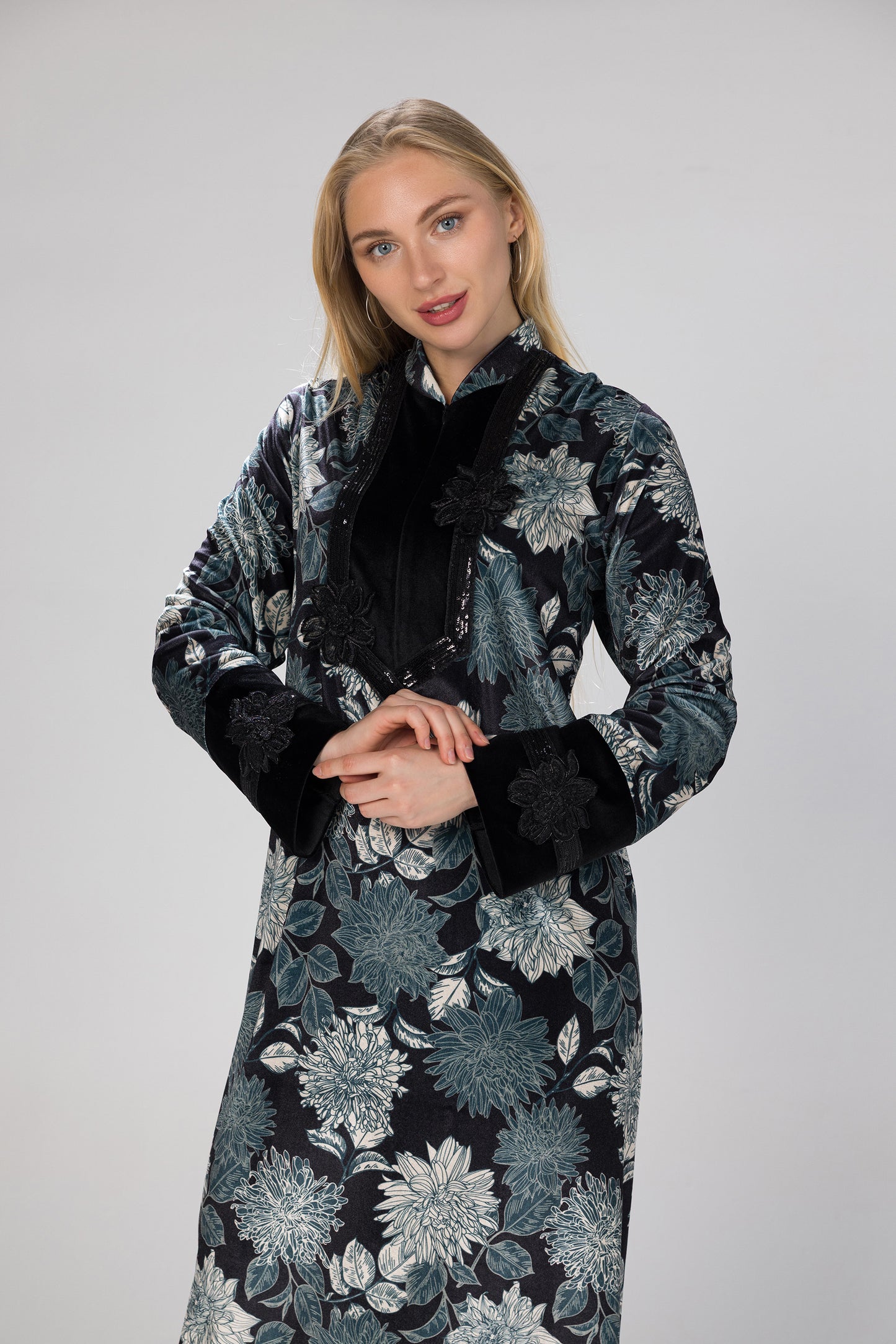 FLOWERISH GALABEYA | MODA PLUS | WN26333