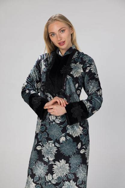 FLOWERISH GALABEYA | MODA PLUS | WN26333