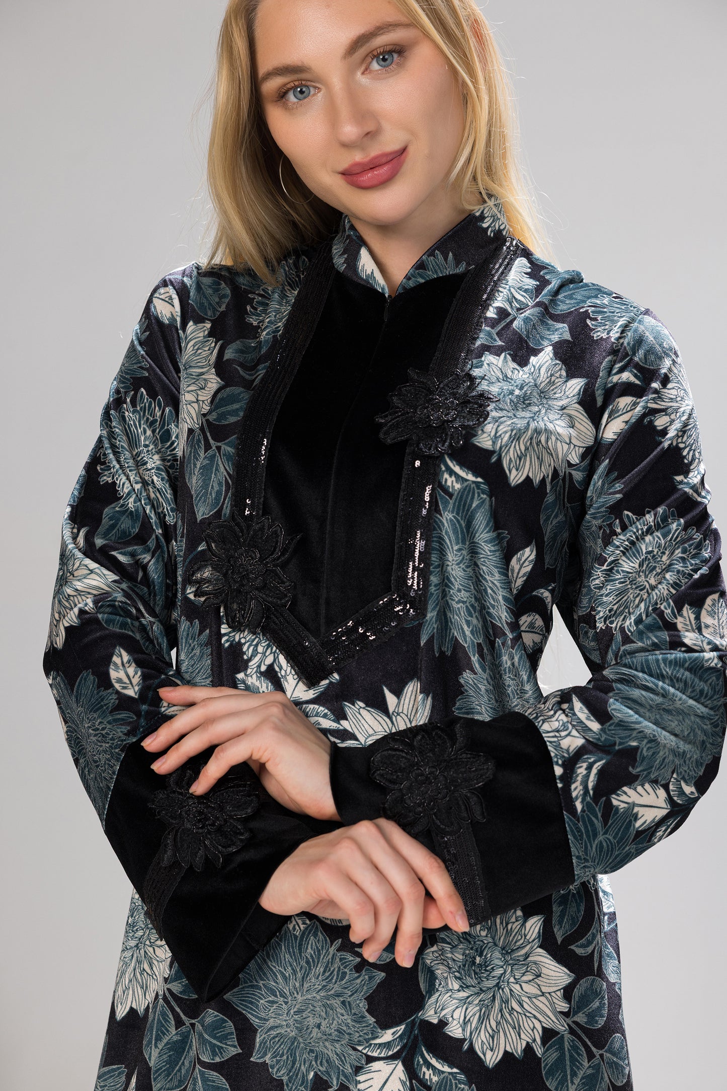 FLOWERISH GALABEYA | MODA PLUS | WN26333