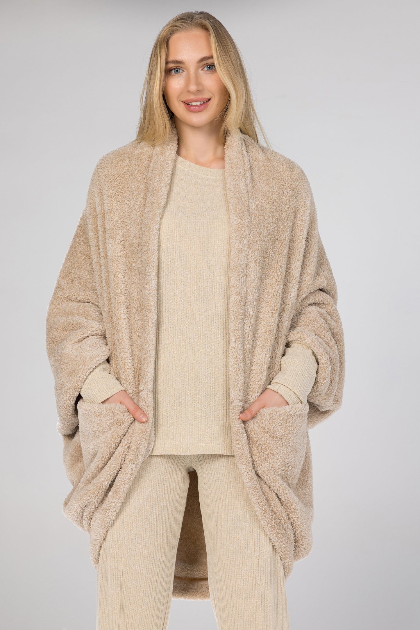 3PC CAPE PJ SET | MODA PLUS | WN26335