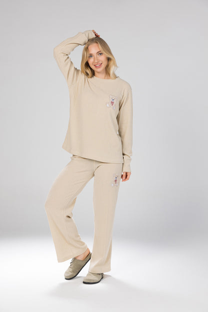 3PC CAPE PJ SET | MODA PLUS | WN26335