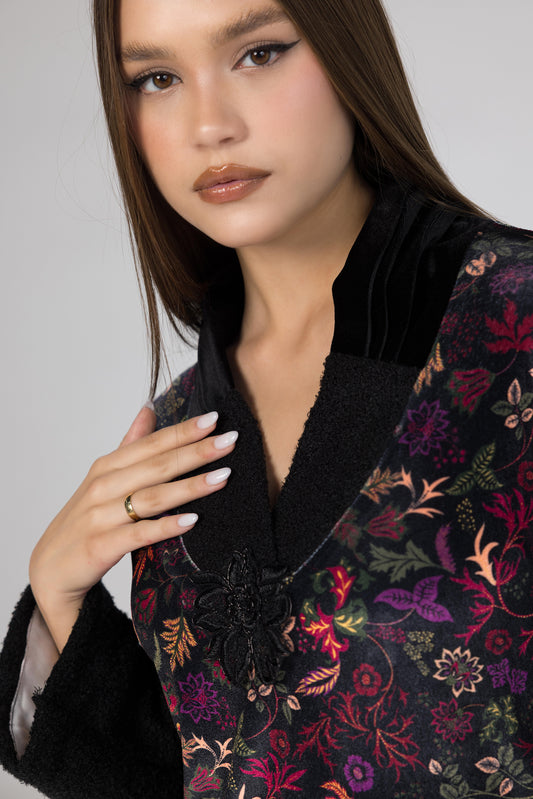 VIBRANT VELOUR GALABEYA | MODA PLUS | WN26336