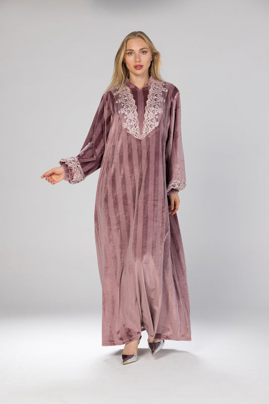 WIDE STRIPES GALABEYA | MODA PLUS | WN26343