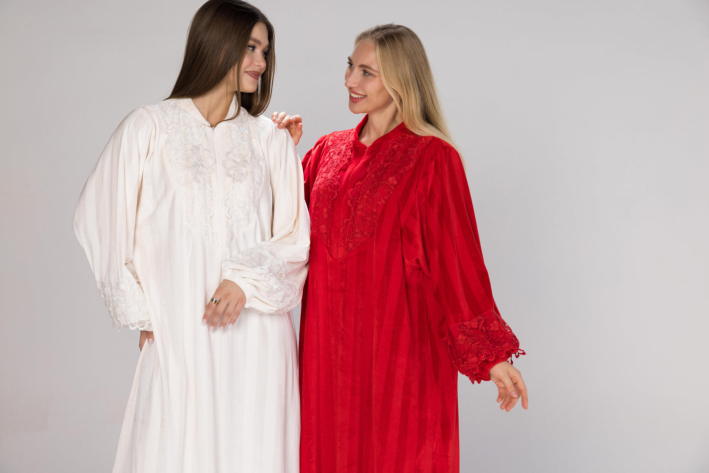 WIDE STRIPES GALABEYA | MODA PLUS | WN26343