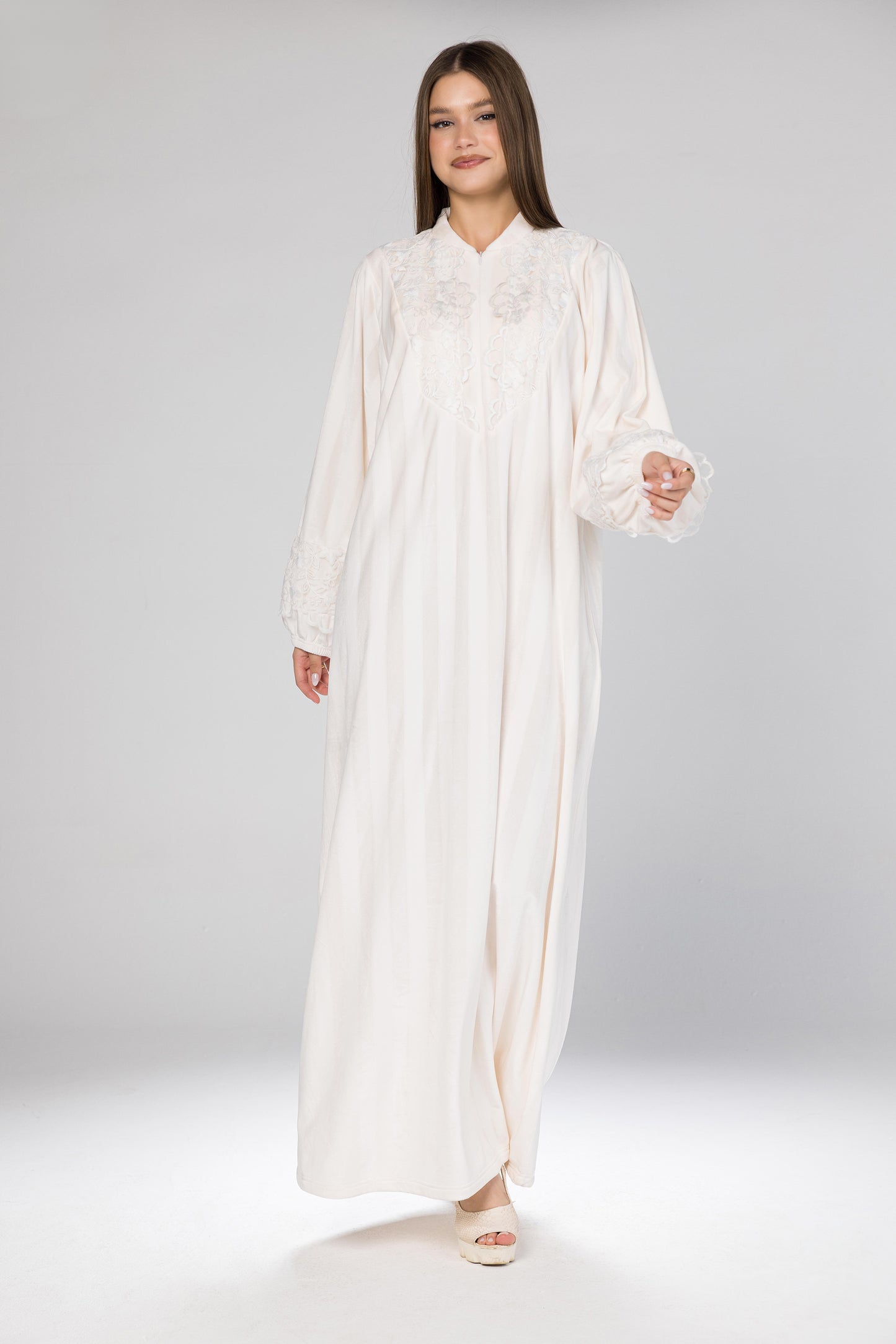 WIDE STRIPES GALABEYA | MODA PLUS | WN26343