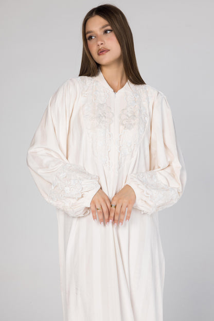 WIDE STRIPES GALABEYA | MODA PLUS | WN26343