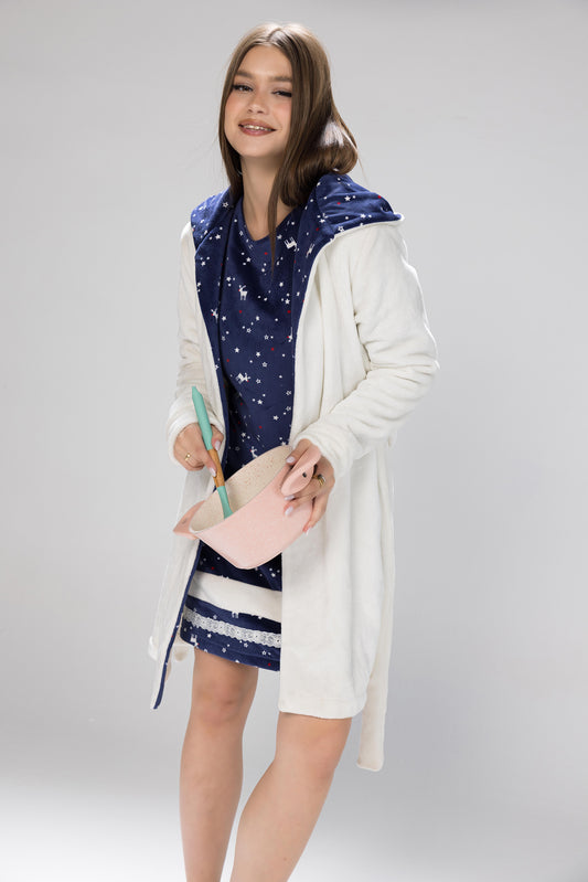 JINGLE ALL THE WAY ROBE SET | MODA PLUS | WN26348