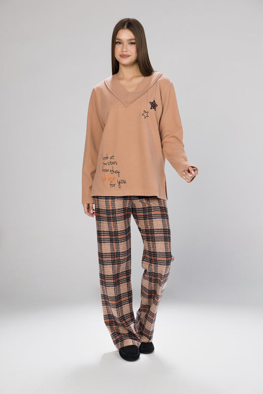 STARS X CHECKER PJS | MODA PLUS | WN26367
