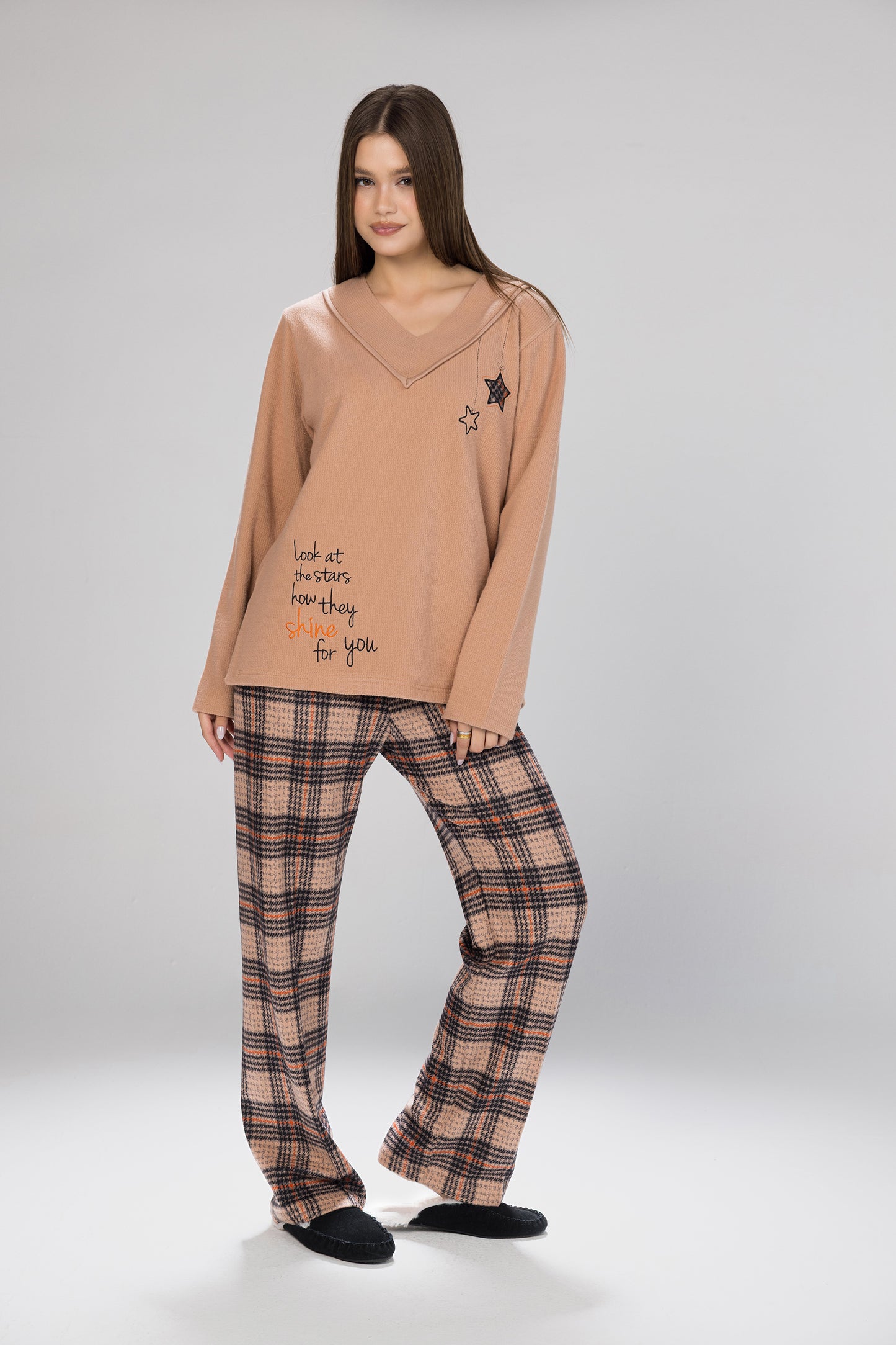 STARS X CHECKER PJS | MODA PLUS | WN26367