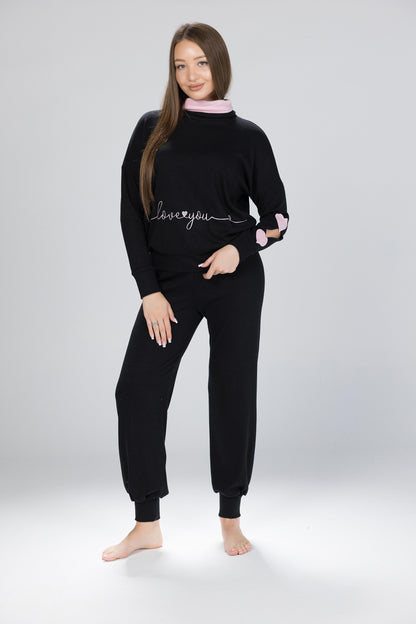 HEART SLEEVES PJS | MODA PLUS | WN26374