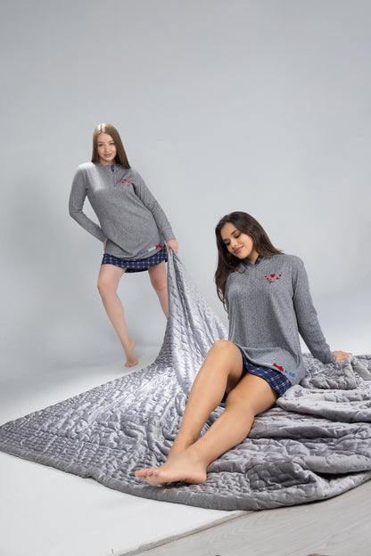 MUSHROOM LOVE NIGHSHIRT | MODA PLUS | WN26377