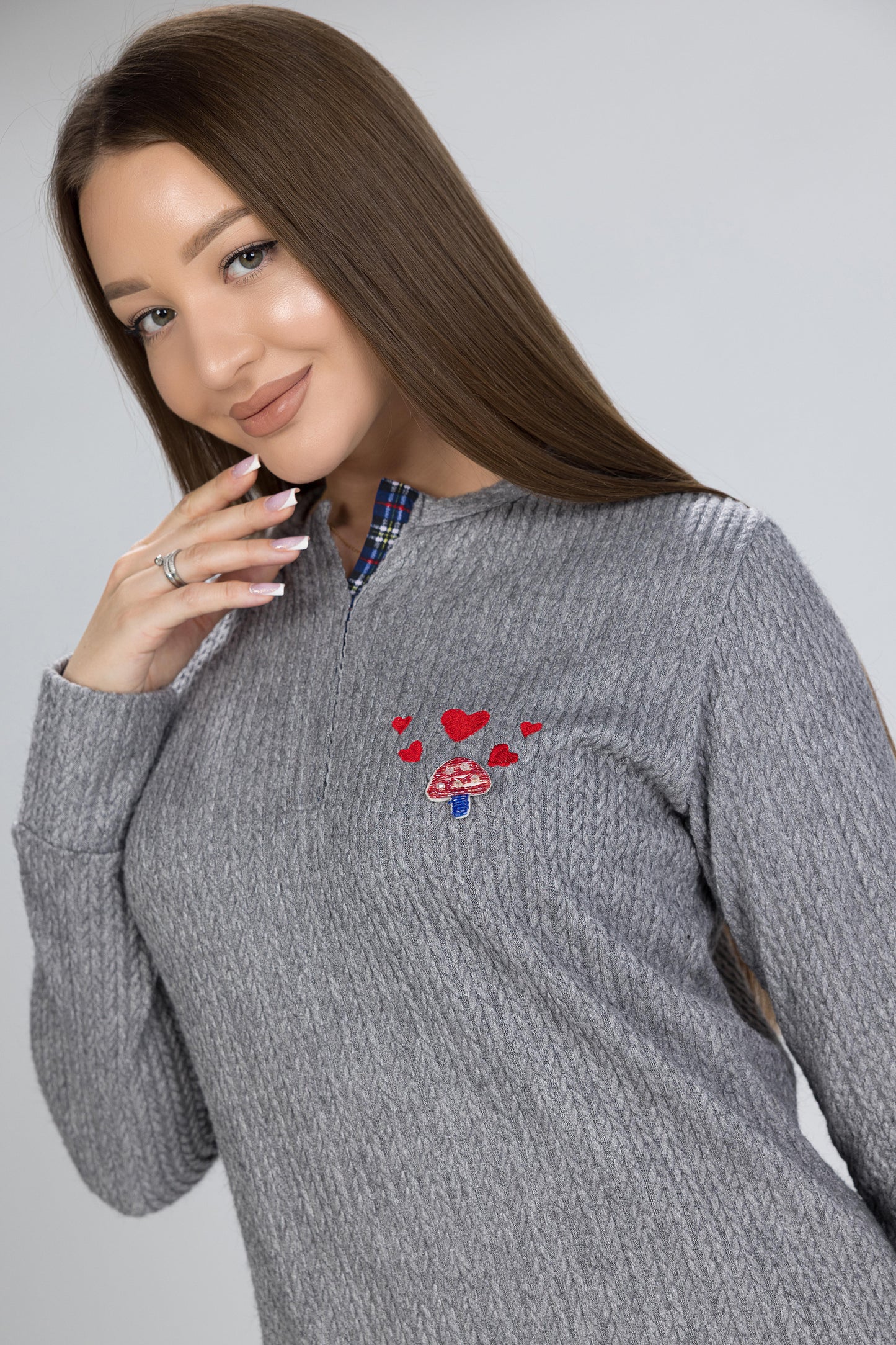 MUSHROOM LOVE NIGHSHIRT | MODA PLUS | WN26377