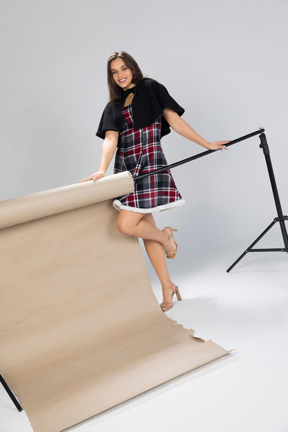 CAPE DRESS | MODA PLUS | WN26382