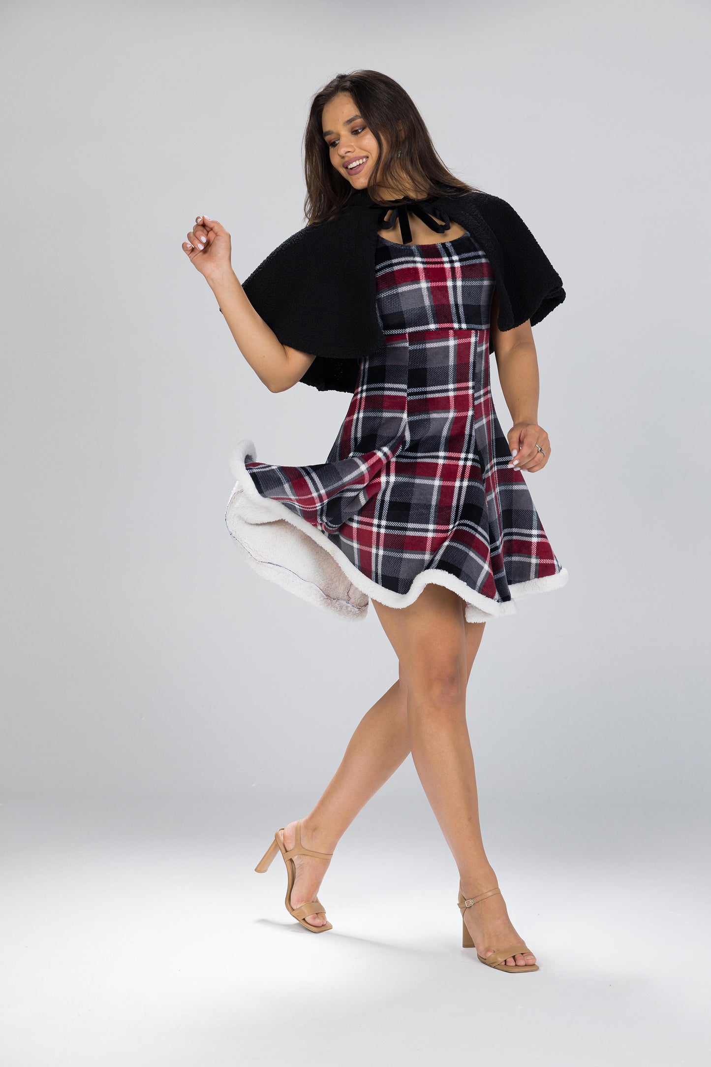 CAPE DRESS | MODA PLUS | WN26382
