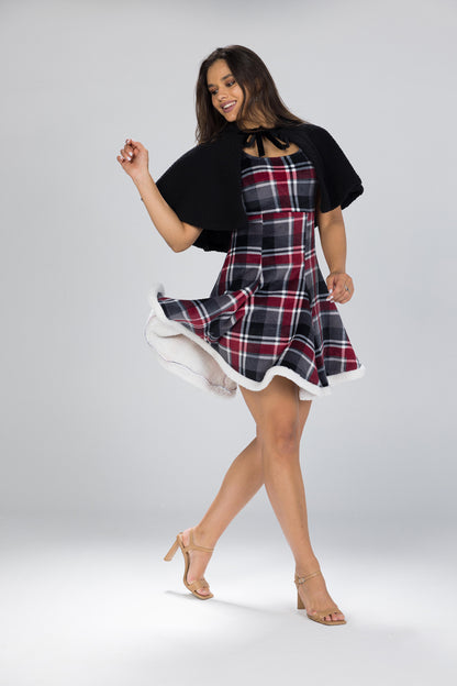CAPE DRESS | MODA PLUS | WN26382